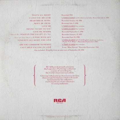 A Legendary Performer - Volume 1 - secondary