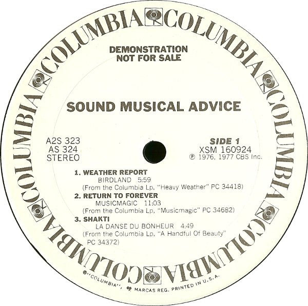 Sound Musical Advice - secondary