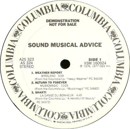 Sound Musical Advice - secondary