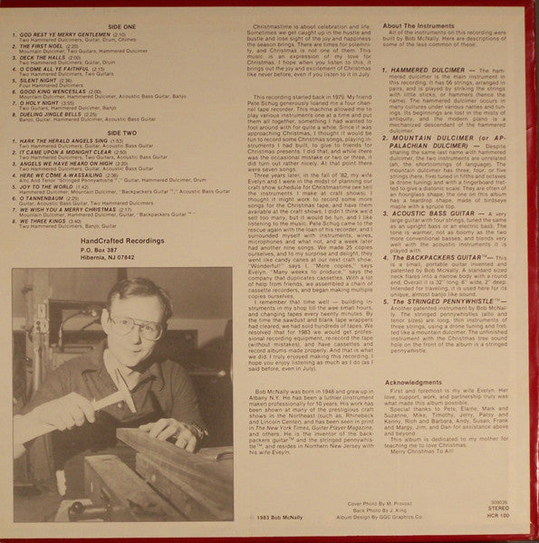 Bob McNally - Handmade Christmas Music