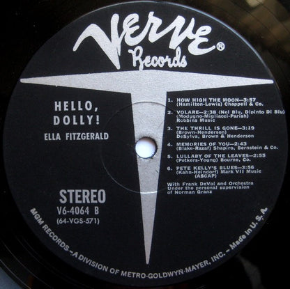 Hello, Dolly! - secondary