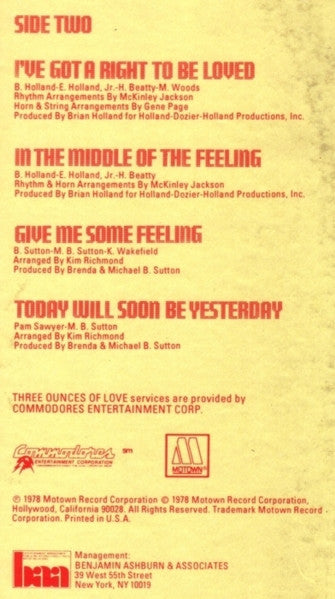 Three Ounces Of Love - Three Ounces Of Love