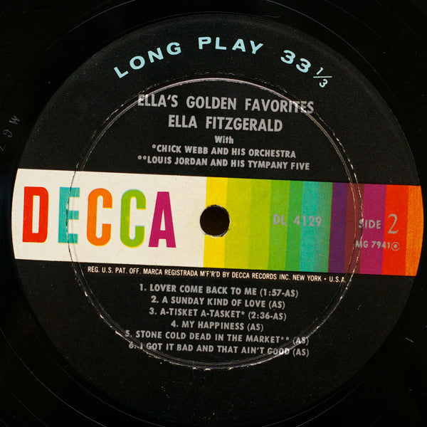 Ella Fitzgerald - Ella's Golden Favorites