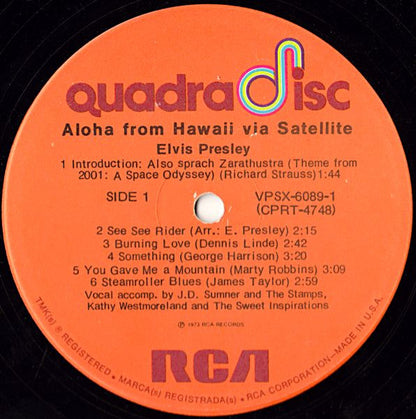 Aloha From Hawaii Via Satellite - secondary