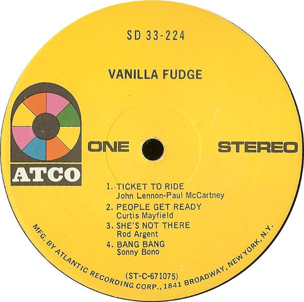 Vanilla Fudge - secondary