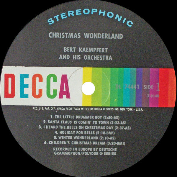 Bert Kaempfert & His Orchestra - Christmas Wonderland