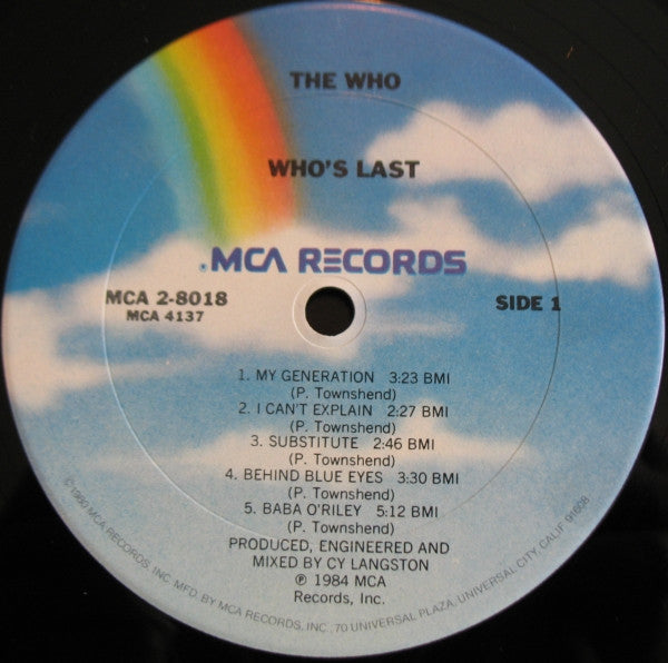 The Who - Who's Last