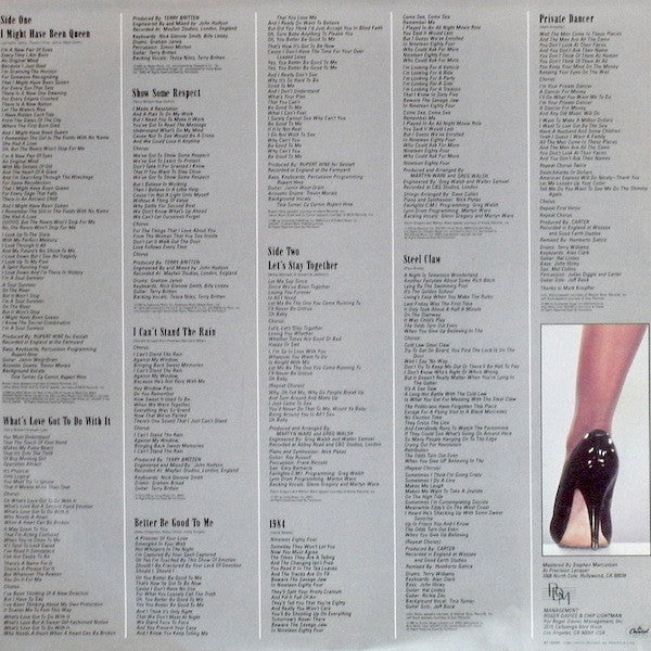 Private Dancer - secondary