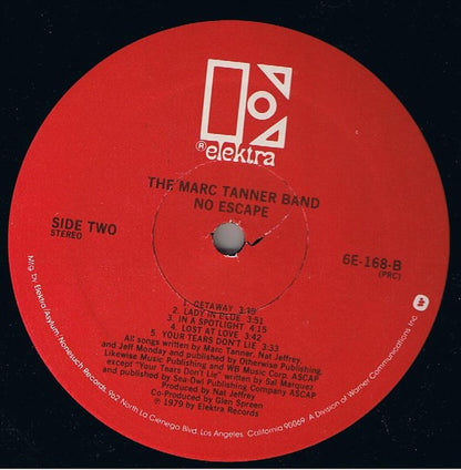 The Marc Tanner Band - No Escape