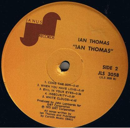 Ian Thomas - secondary