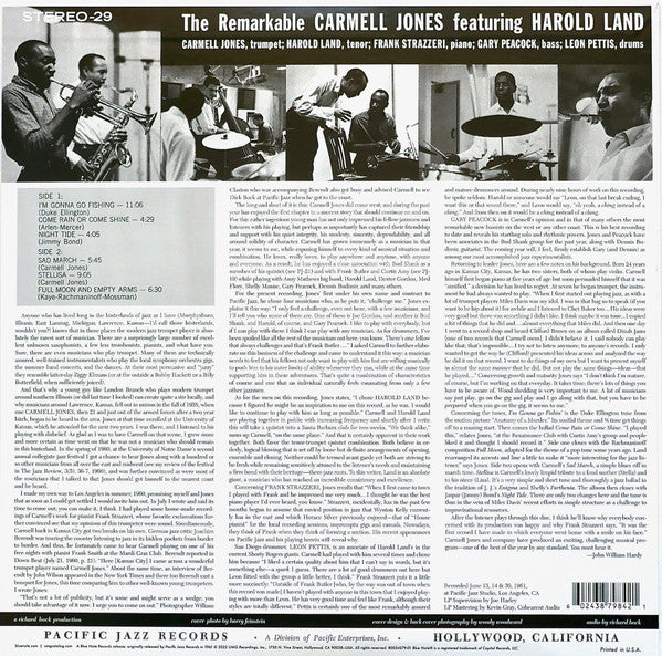 The Remarkable Carmell Jones - secondary