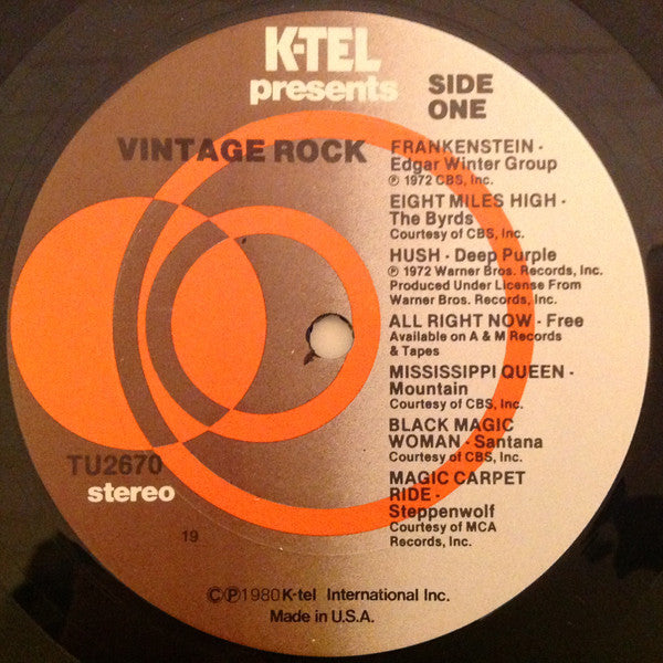 Vintage Rock - secondary