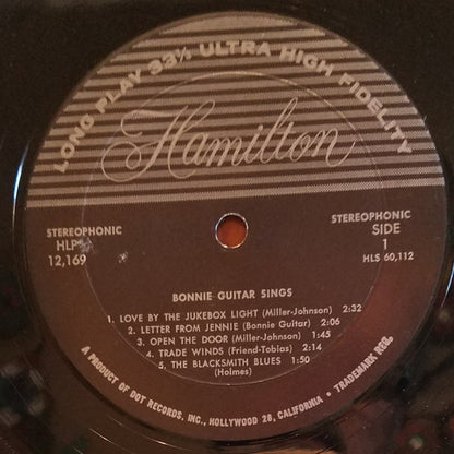 Bonnie Guitar - Bonnie Guitar Sings