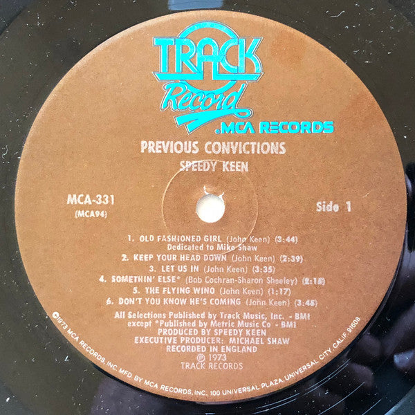 Previous Convictions - secondary