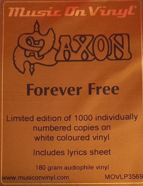 Saxon - Forever Free