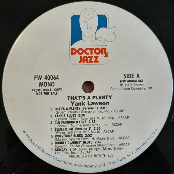 Yank Lawson - That's A Plenty