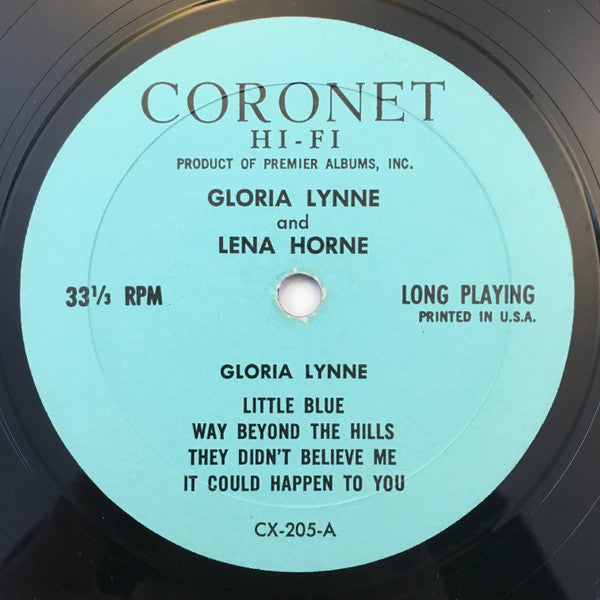 Gloria Lynne, Lena Horne - Gloria Lynne & Lena Horne