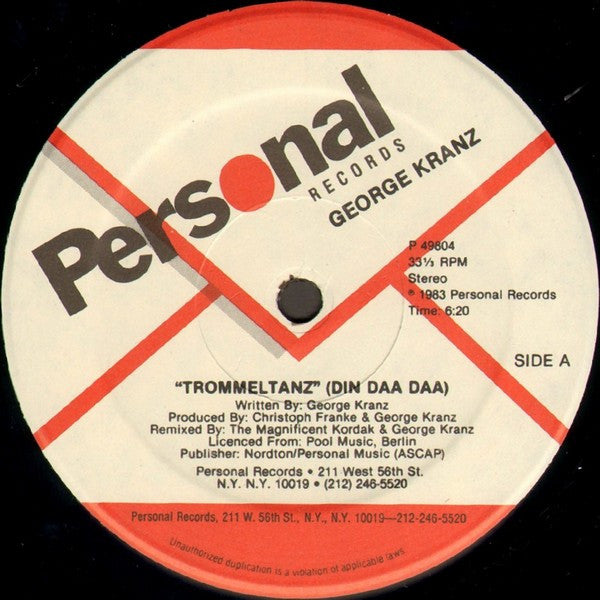 Trommeltanz (Din Daa Daa) (Remix) - secondary