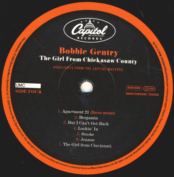 The Girl From Chickasaw County (Highlights From The Capitol Masters) - secondary