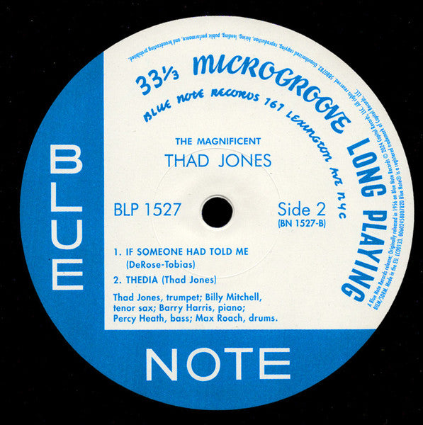 The Magnificent Thad Jones - secondary