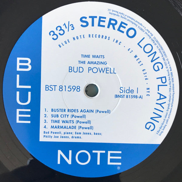 Time Waits (The Amazing Bud Powell) - secondary