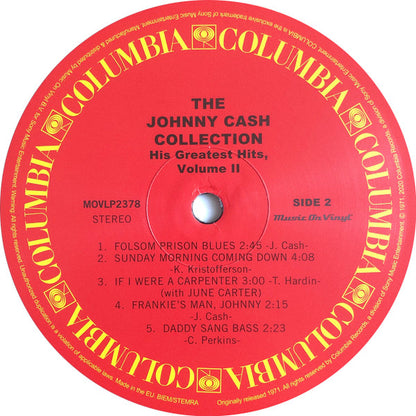 The Johnny Cash Collection (His Greatest Hits, Volume II) - secondary