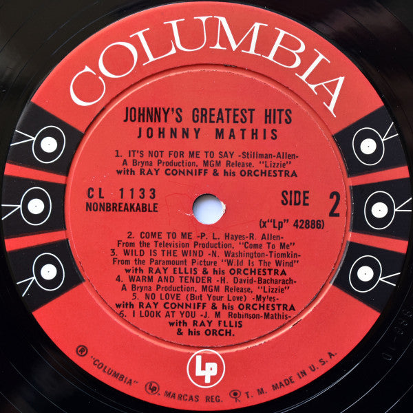 Johnny's Greatest Hits - secondary