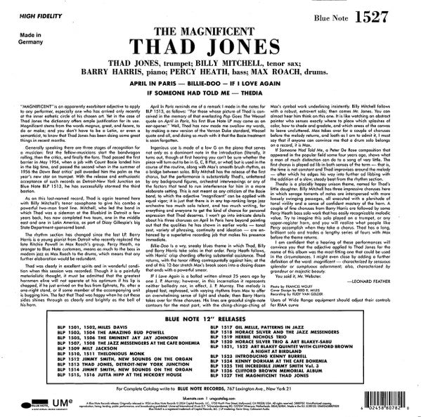 Thad Jones - The Magnificent Thad Jones – Five Buck Bin
