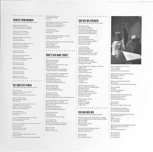 The Songs Of Bacharach & Costello - secondary