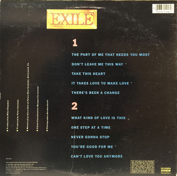 Exile (7) - More Of The Best Of