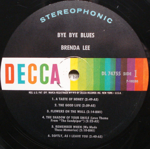 Bye Bye Blues - secondary