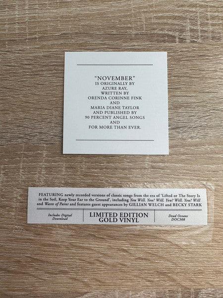 Lifted Or The Story Is In The Soil, Keep Your Ear To The Ground (A Companion) - secondary