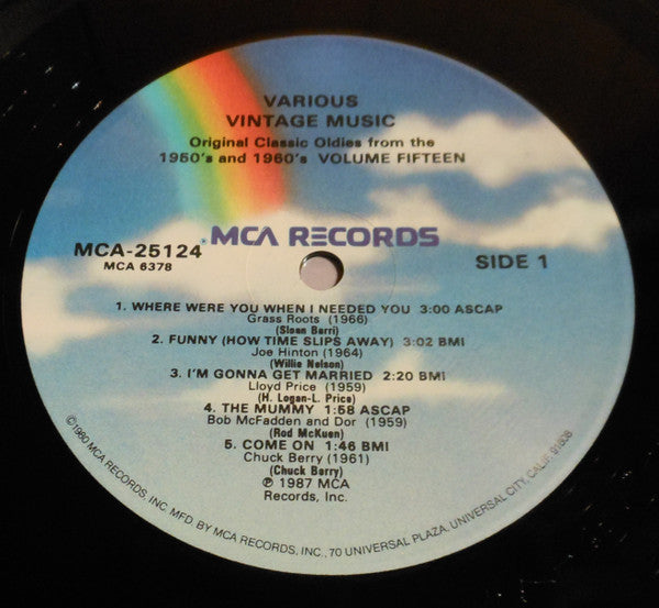 Vintage Music/Collectors Series Volume Fifteen - secondary