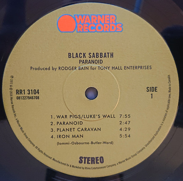 Paranoid - secondary