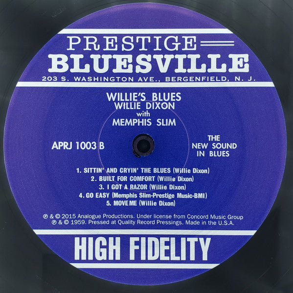 Willie's Blues - secondary