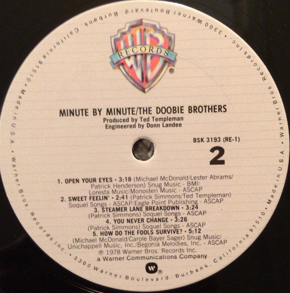 Minute By Minute - secondary