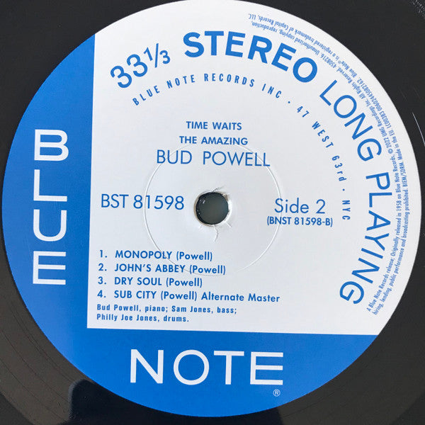 Time Waits (The Amazing Bud Powell) - secondary