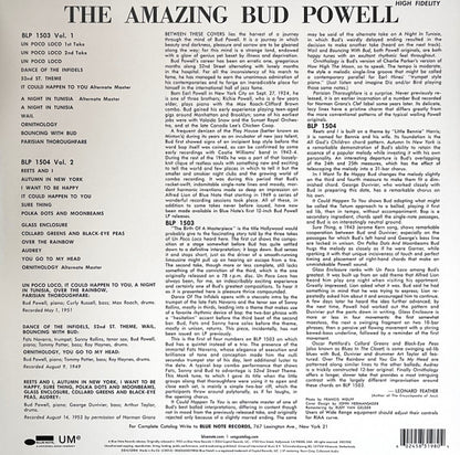 The Amazing Bud Powell (Volume 1) - secondary
