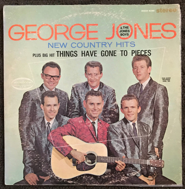 George Jones And The Jones Boys - New Country Hits