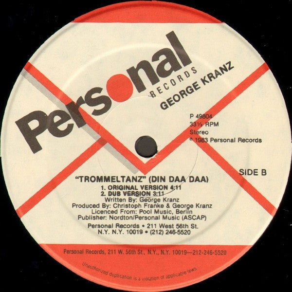 Trommeltanz (Din Daa Daa) (Remix) - secondary