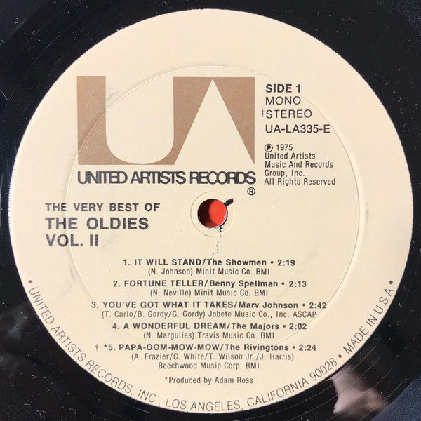 The Very Best Of The Oldies Vol. 2 - secondary