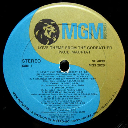Love Theme From The Godfather - secondary