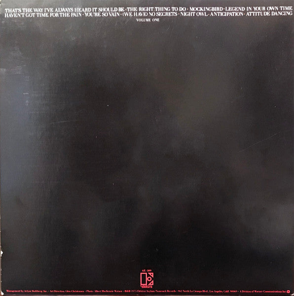 The Best Of Carly Simon  - secondary