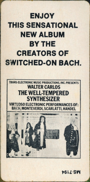Switched-On Bach - secondary