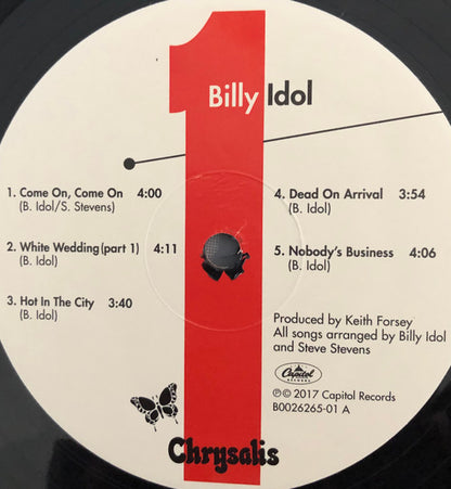 Billy Idol - secondary