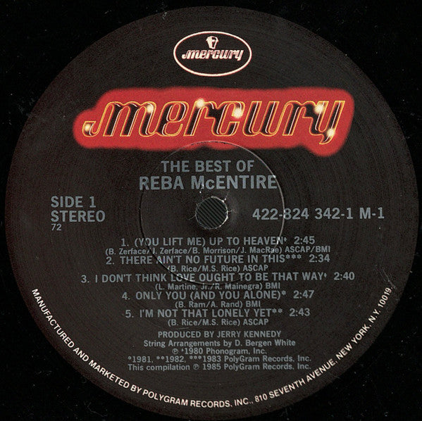 The Best Of Reba McEntire - secondary
