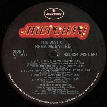 The Best Of Reba McEntire - secondary