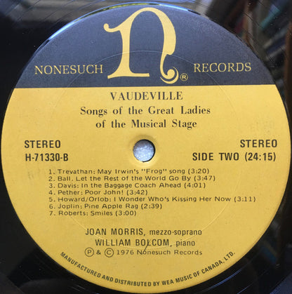 Vaudeville Songs Of The Great Ladies Of The Musical Stage - secondary