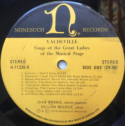 Vaudeville Songs Of The Great Ladies Of The Musical Stage - secondary