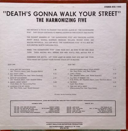 Death's Gonna Walk Your Street - secondary